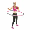 Gymstick Fitness-Hula-Hoop-Reifen 1,5 kg Grau/Rosa Produktbild-Vorschau 4