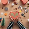 Lot de lettres en bois Relaxdays, 104 pièces, majuscules Voir les images du produit 5