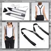 Hosenträger und Fliege Set,Verstellbar Fliege für Produktbild-Vorschau 8