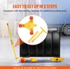 VEVOR 3T Transportný vozík s rukoväťou 425x335x116mm Náhľad obrázku produktu 5