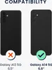 kwmobile Handyhülle für Samsung Galaxy A14 5G Hülle Holz - Produktbild-Vorschau 2
