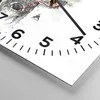 Wanduhr - Quadrat - Glasuhr - Surrealismus Hirsch Boho - Produktbild-Vorschau 5