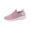 A single pink Skechers slip-on shoe is shown against a white background. Podgląd zdjęcia produktu