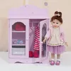 Puppenschrank Holz Puppenzubehör Babypuppen Spielzeug Produktbild-Vorschau 8