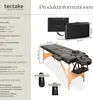 sada 2 zónových masážních stolů Freddi šířka 61 cm, Náhled obrázku produktu 13