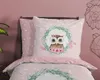 Duvet cover Good Morning 135x200 + 1* 80x80 cm - owl and Produktbild-Vorschau 3