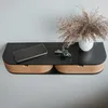 Schwebendes Regal mit zwei Schubladen - Hängendes Wandregal Produktbild-Vorschau 7
