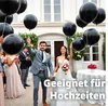 50x balóny balóny balón vzduch, hélium čierna svadobná Náhľad obrázku produktu 4