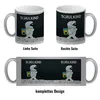 Schulkind Astronaut Glitzer-Kaffeebecher für die Produktbild-Vorschau 4