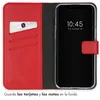 Funda de Cuero Auténtico tipo Libro para Apple iPhone 15 - Vista previa de la imagen del producto 3