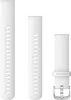 Garmin Ersatzarmband Silikon 18mm Wei/Silber Schnalle Produktbild-Vorschau 1