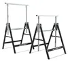 Set di 2 cavalletti telescopici 300kg pieghevoli ideali Anteprima dell’immagine prodotto 2