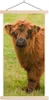 MuchoWow® Textilposter Schottisches Hochlandrind - Leicht - Produktbild-Vorschau 1