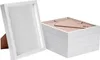 5x weiß 8 "x 10" 3d Box Bilderrahmen - stehendes hängendes Produktbild-Vorschau 1