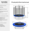 TecTake 403517, Čierna, Modrá Náhľad obrázku produktu 11