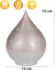 formano LED Deko Tropfen Glasleuchte Pastell Rosa 15 cm Produktbild-Vorschau 4