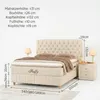 Boxspringbett 140 x 200 Comfort Betten mit Matratze inkl. Produktbild-Vorschau 5