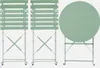 A set of folding bistro furniture, including a round table and two chairs, displayed against a plain background. Produktbild-Vorschau