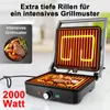 Gotoll GLHS201C Kontaktgrill Tischgrill, Panini & Sandwich Produktbild-Vorschau 3