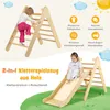 2 in 1 Kletterdreieck mit Rutsche, Indoor Klettergerüst, Produktbild-Vorschau 2