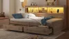 sofa rozkładana 90x200 cm z gniazdami USB i ładowania, Podgląd zdjęcia produktu 11