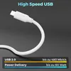 deleyCON 0,5m USB C Kabel PD3.0 (60W Schnellladekabel) Produktbild-Vorschau 4