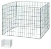 Relaxdays Compostbak van metaal, 2 stuks, biologische Productafbeelding-voorbeeld 1