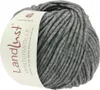 A ball of grey yarn with a label. Produktbild-Vorschau