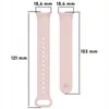 Bizon Strap Watch Dots für Xiaomi Mi Smart Band 8, Hellrosa Produktbild-Vorschau 2