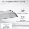 Stříška nad dveře – stříška vyrobená z polykarbonátu | Náhled obrázku produktu 4