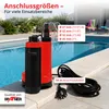 Grafner® Schmutzwasser Drainage Tauchpumpe 400 Watt 7500L/h Produktbild-Vorschau 8