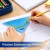12 Geodreiecke Flexibel Geometrie Dreieck Geodreieck Produktbild-Vorschau 5