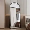 CDGlobal Oblúkové zrkadlo na celú dĺžku, 80 x 180 cm Náhľad obrázku produktu 1