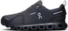 A side view of a black running shoe against a white background. Produktbild-Vorschau