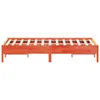 Massivholzbett ohne Matratze Wachsbraun 120x200 cm Produktbild-Vorschau 5