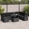 Eleganten-Stil 9-tlg. Garten-Lounge-Set mit Kissen Produktbild-Vorschau 1