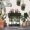 Pflanzenständer, Blumentopfständer mit 2 Ebenen, Produktbild-Vorschau 2