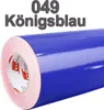 (5,60€/m²) Oracal® Möbelfolie 049 Königsblau Glanz 126 cm Produktbild-Vorschau 1