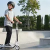 Kinderroller Klappbar LED Zweirad Scooter mit Handbremse Produktbild-Vorschau 13