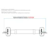 XPOtool Flexschlauch 600 mm Länge, Innendurchmesser DN8, Produktbild-Vorschau 7