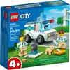 LEGO® 60382 LEGO® City 60382 Tierrettungswagen Bausatz Anteprima dell’immagine prodotto 2