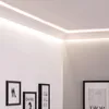 Sockelleiste für 2 LED-Streifen 2m Bogen Weiß Produktbild-Vorschau 2