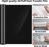 3D Puff Heat Transfer Vinyl Roll 12 "x5ft White, HTV vinyl Náhled obrázku produktu 5
