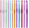 14 Stück Häkelnadel Set Crochet Hooks Stricknadeln aus bunt Produktbild-Vorschau 1