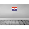 vianmo Holzschild 30x40 cm Kroatiens Croatia Flagge Fahne Produktbild-Vorschau 2