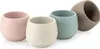 Set di 6 vasi da fiori color tortora Vasi resistenti ai Anteprima dell’immagine prodotto 11