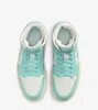Nike Air Jordan 1 Mid "Light Dew" Blau, Größe: 37,5 Produktbild-Vorschau 4