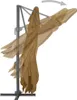 vidaXL Ampelschirm mit Aluminiummast 400 x 300 cm Taupe Produktbild-Vorschau 3