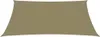 vidaXL Voile d'ombrage Oxford Rectangulaire 3x5 m Beige Voir les images du produit 10