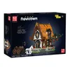 Mould King 16054 Stredoveká lesná chata s LED svorkami Náhľad obrázku produktu 2